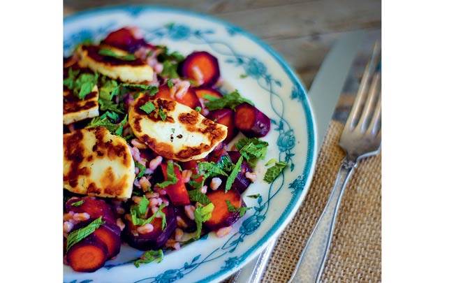 Sund og frisk salat opskrift