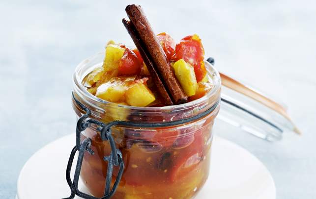 Chutney Chutney opskrift med tomat og æble