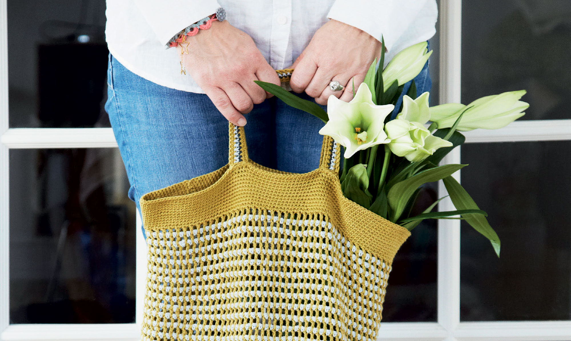 Hækl selv: Hæklet totebag fra Hendes Verden