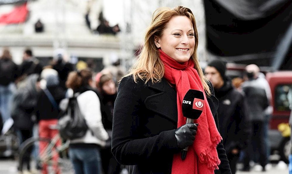 Stéphanie Surrugue i aktion i Paris' gader. Stéphanie Surrugue