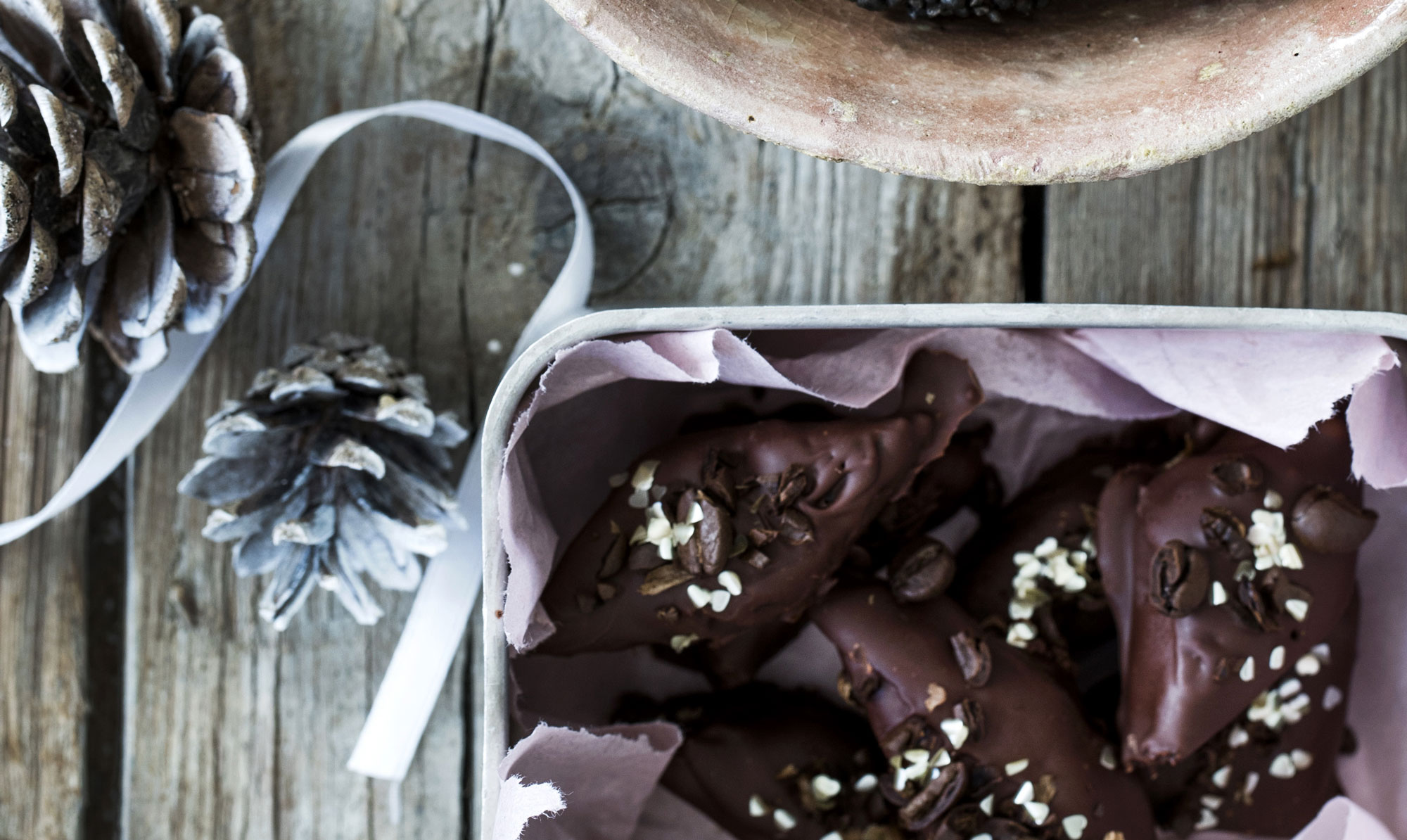 Prøv de lækre snitter med espressotrøffel Snitter med espressotrøffel