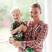 Malene er langdistancemor
