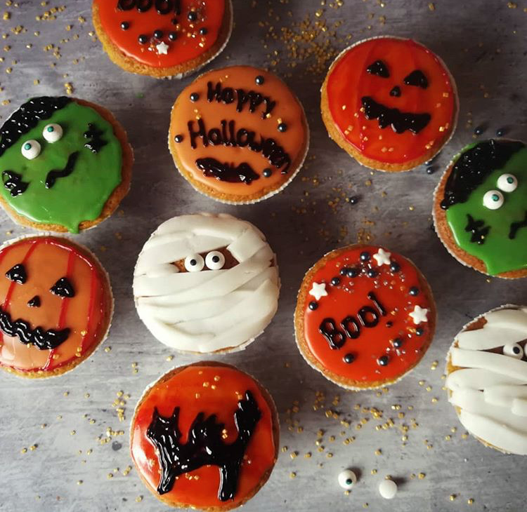 Halloween muffins