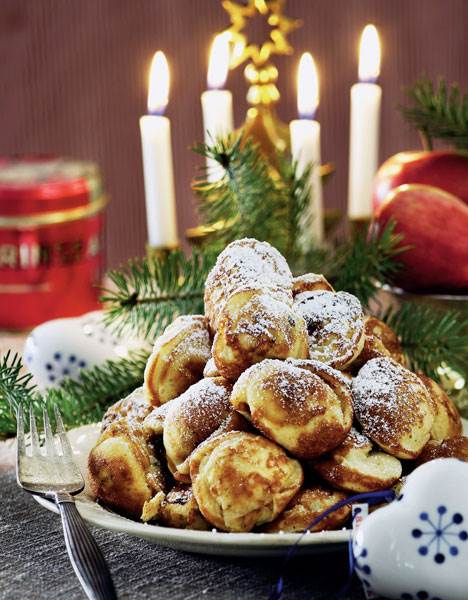 Æbleskiver med svesker