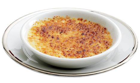 Risalamande a la creme brulée