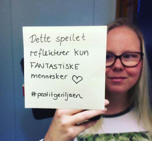 Ny post-it-trend breder sig på Instagram. Ny post-it-trend på Instagram