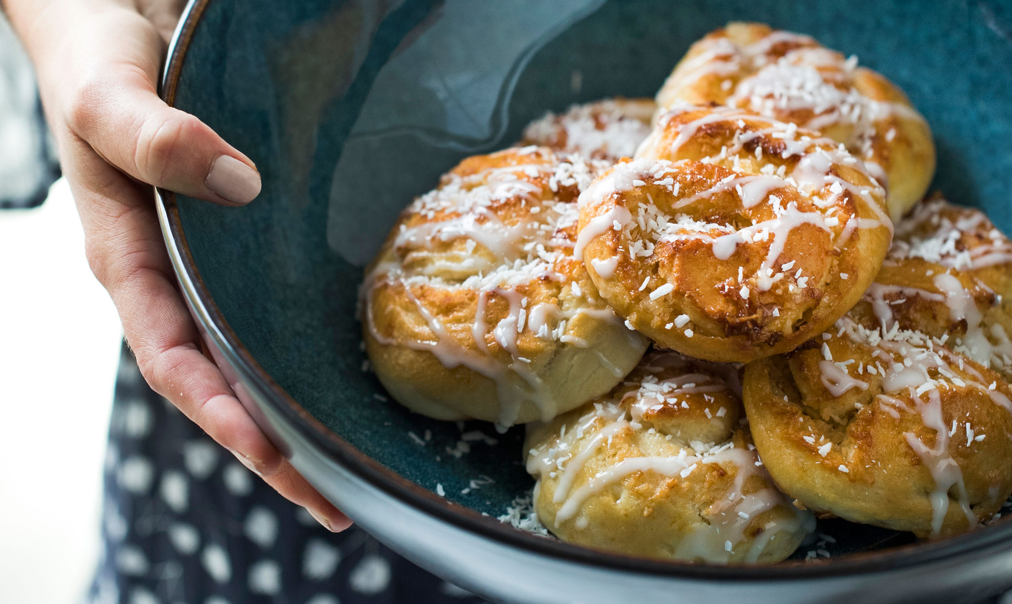 Lækre snegle med kokos - Mums! Snegle med kokos