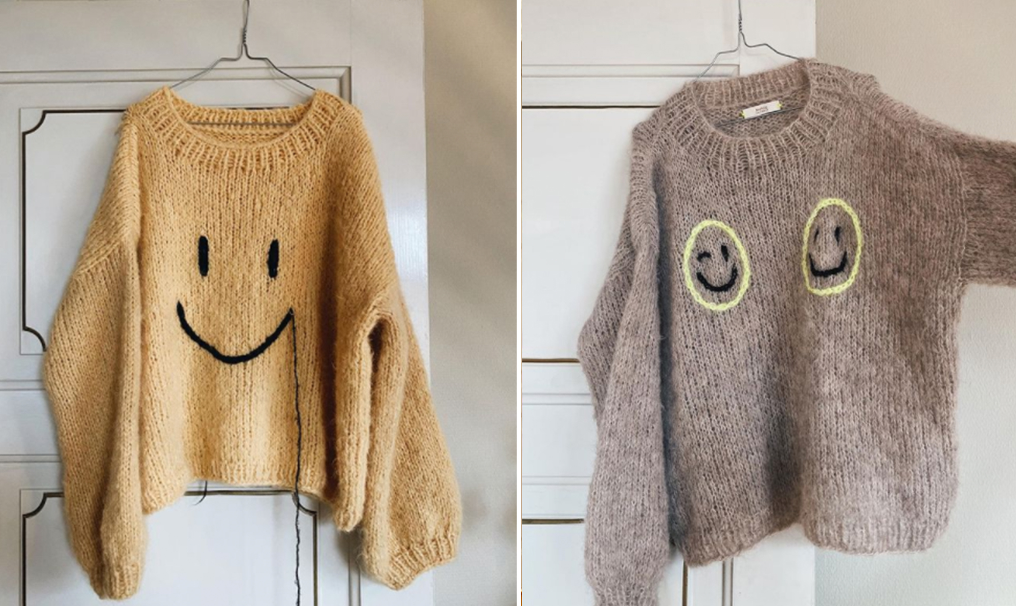 mynilla knitwear smileytrøje