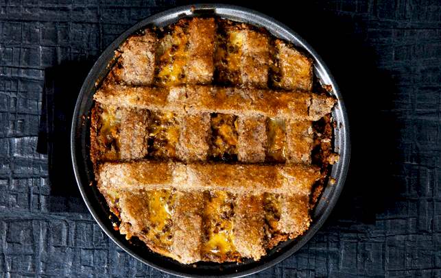 Glutenfri græskartærte med krydret oksekød Glutenfri græskartærte med krydret oksekød