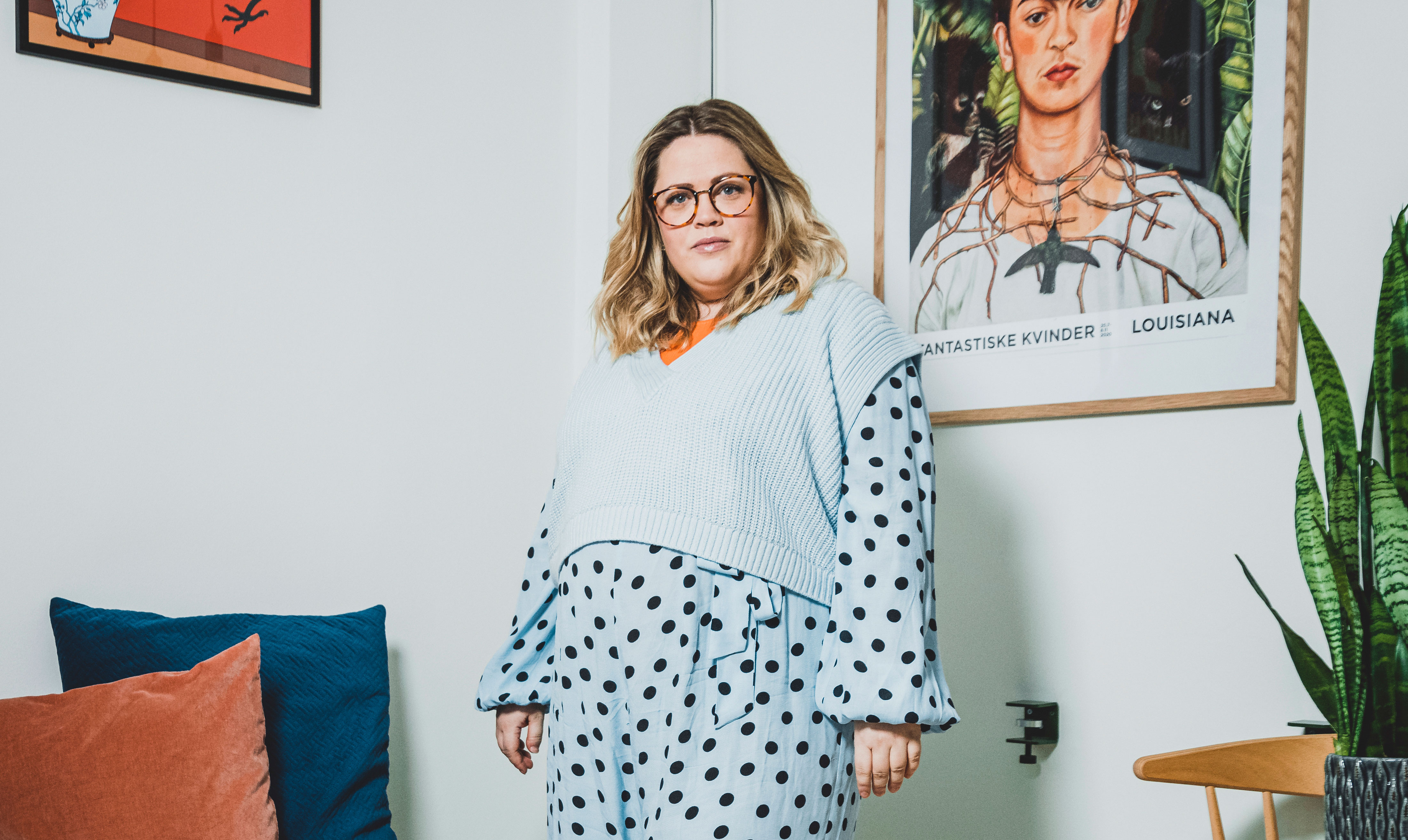 Radiovært Sandie Westh har ikke haft en nem graviditet, fortæller hun i magasinet Gravid. Sandie Westh om sin graviditet