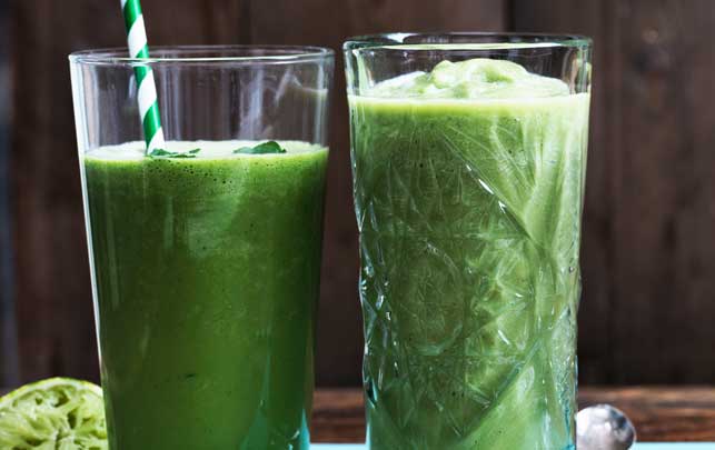 broccoli og spinat smoothies