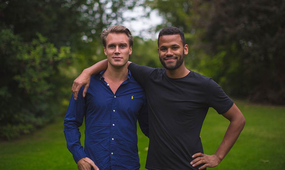 Alexander Bech (tv) og Thomas Mamburay og Chef me