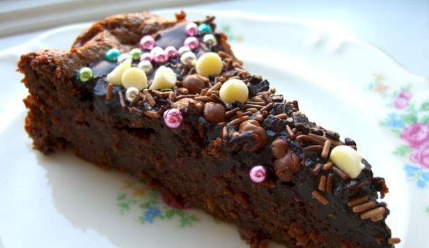 Chokoladeballaden Opskrift på anneauchocolats chokoladekage