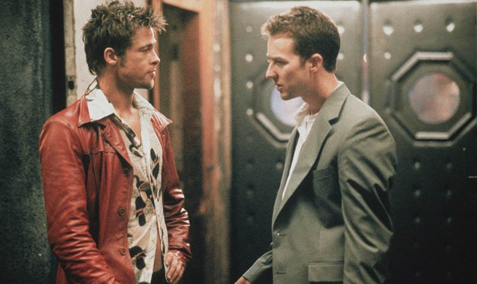 Den prisvindende dramafilm 'Fight Club' er blandt andet kendt for bromance-forholdet mellem Edward Nortons og Brad Pitts karakterer. Bromance