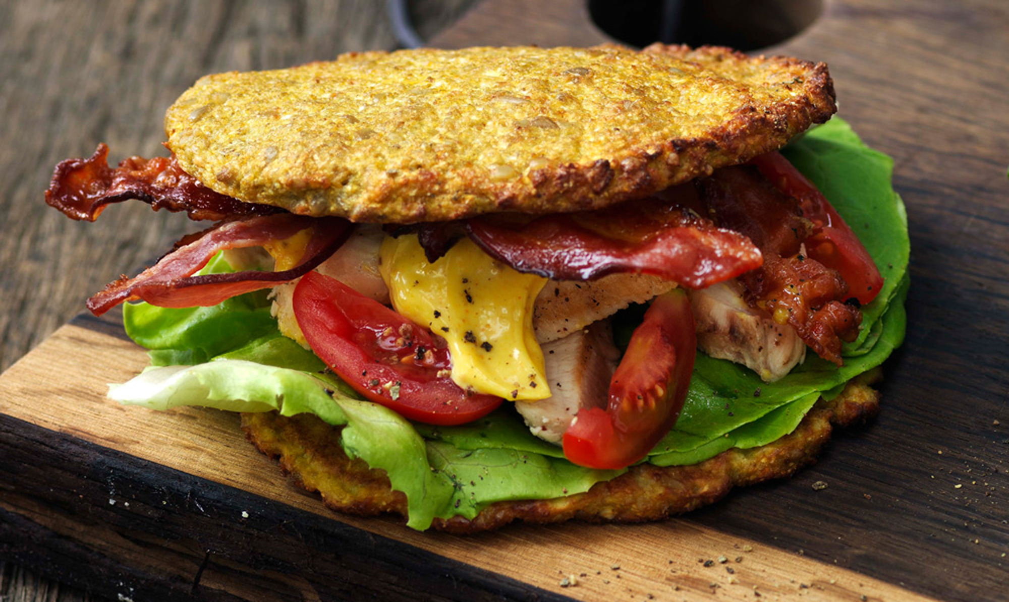Find opskriften på den sunde club sandwich her. KETO opskrift: Club sandwich