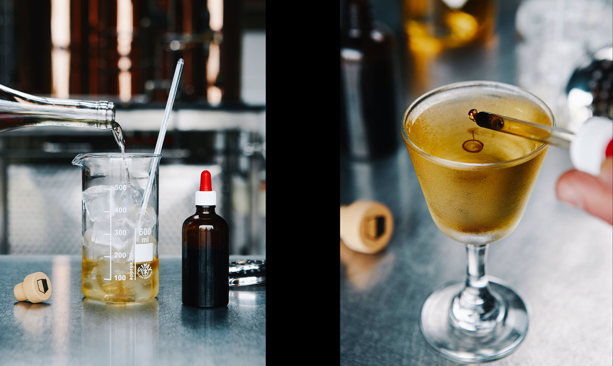 Prøv denne lækre cocktail med dild oh akvavit Akvavit & Lillet: Dild Martini