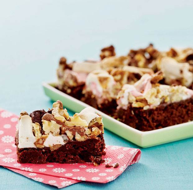 Rocky Road-brownies