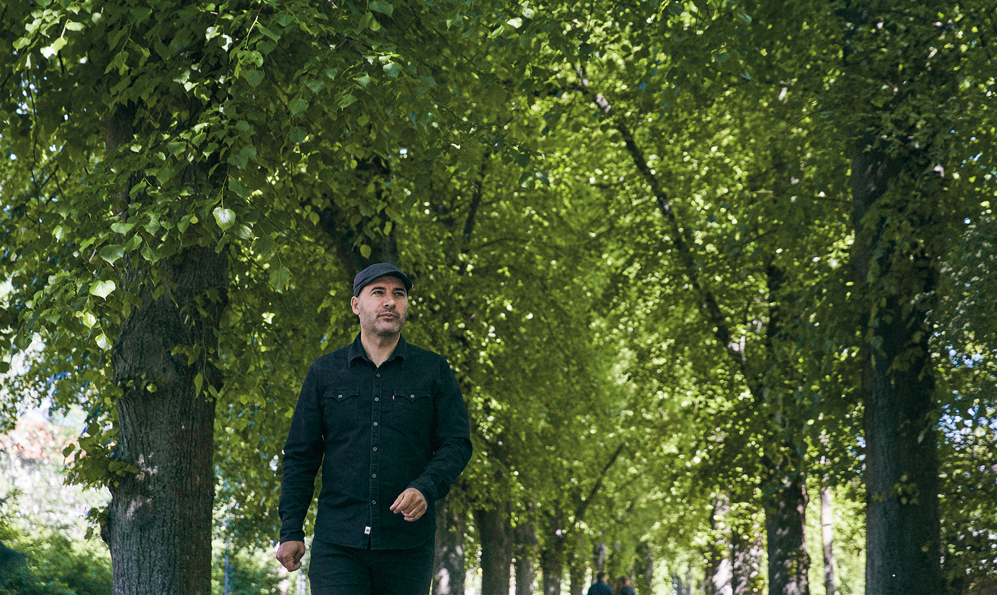 Lars Aslan Rasmussen i Nørrebroparken. Har du taget en kandidattest til folketingsvalget? Her er manden, alle er enige med