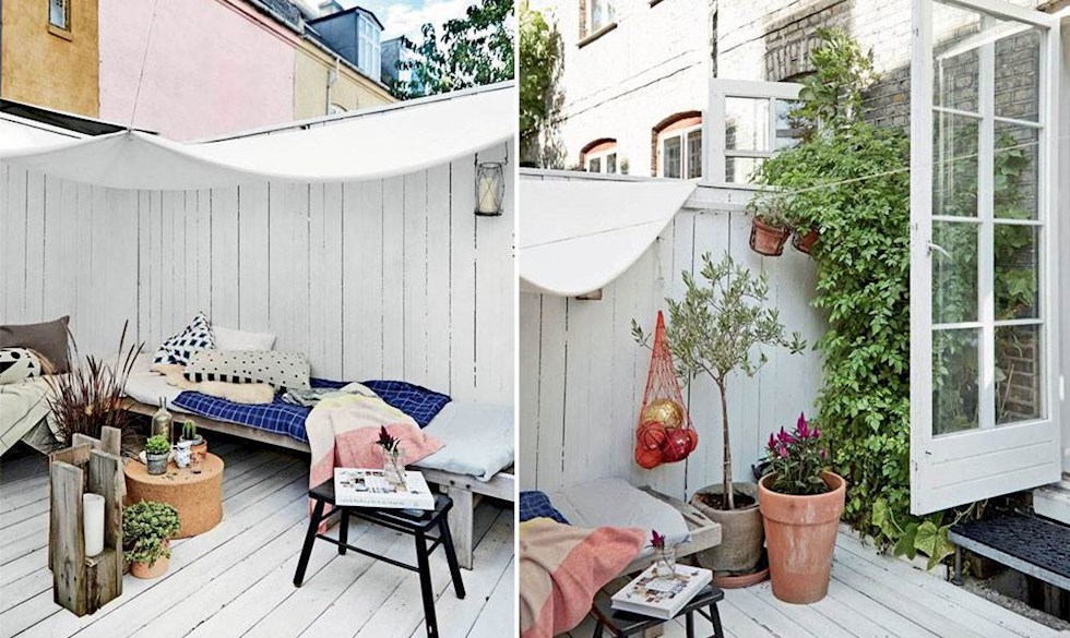 Indretning terrasse