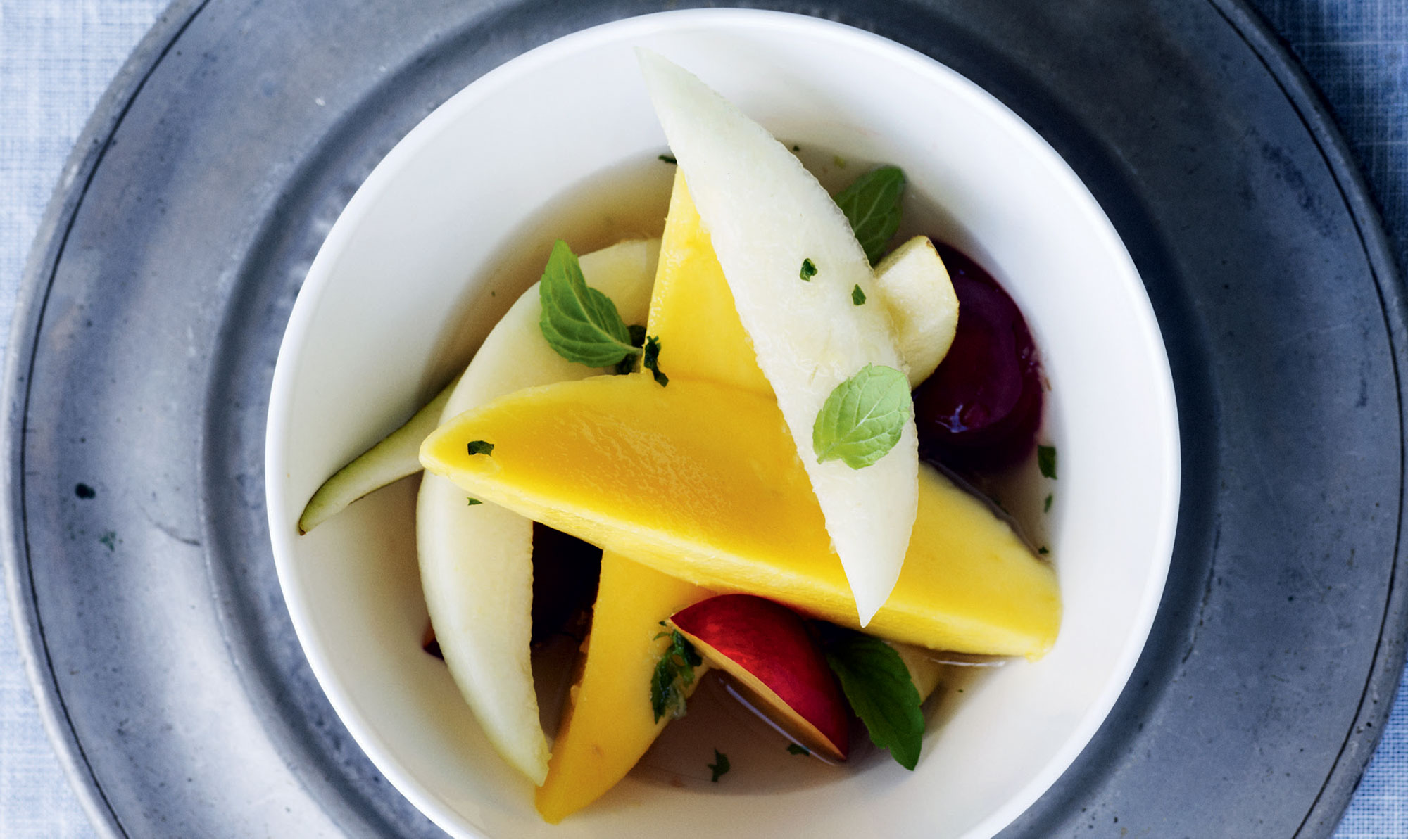 Lynhurtig dessert, der både er sund og smager skønt. Frugtsalat