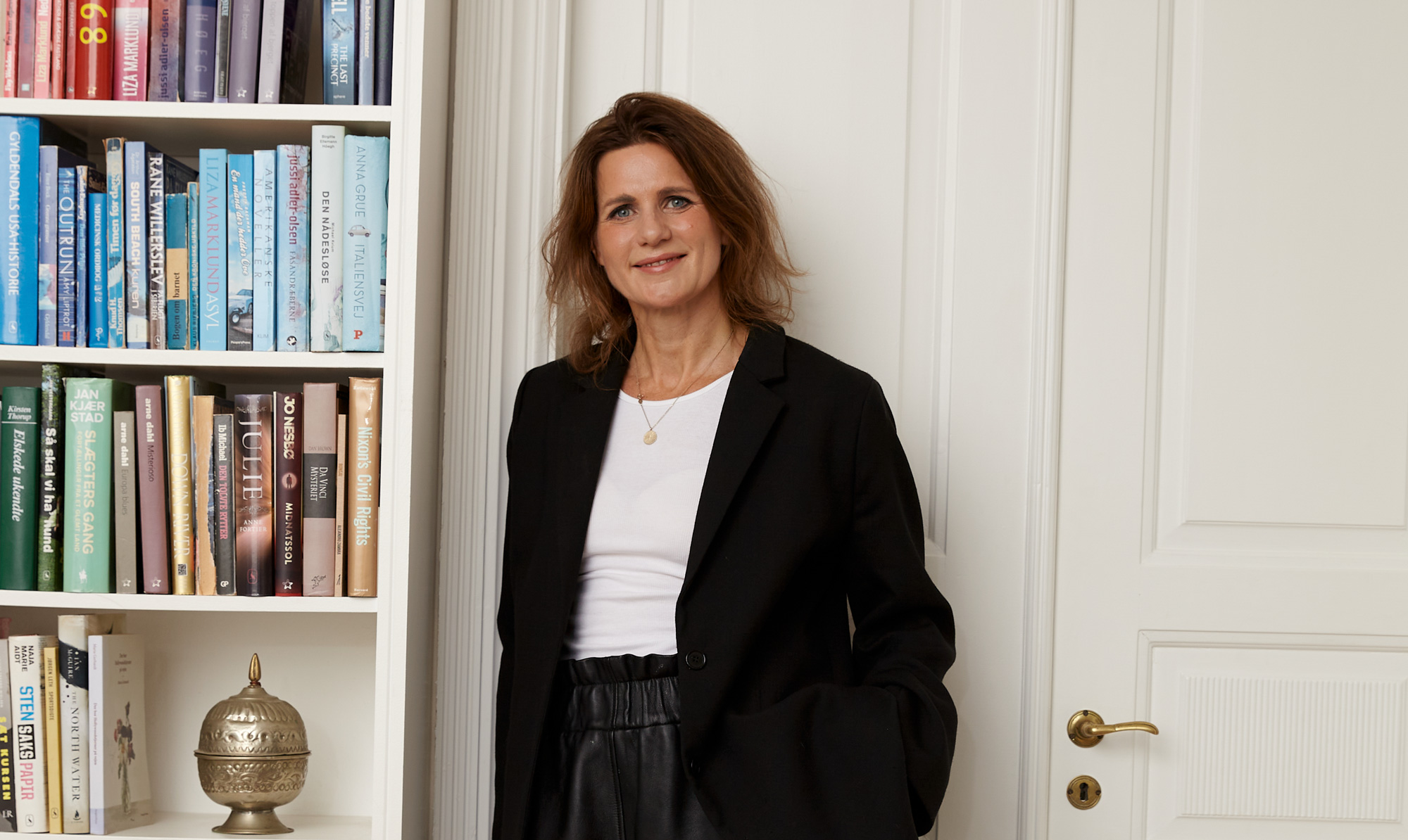 Rikke Dal Støttrups gaderobe er klassisk med inspiration fra tidens tendenser. Rikke Dal Støttrup