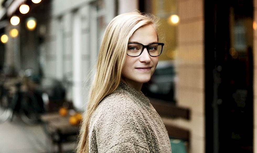 Katrine Blauenfeldt, 28 år, bor i København og studerer engelsk på Københavns Universitet. #aldrigdinskyld