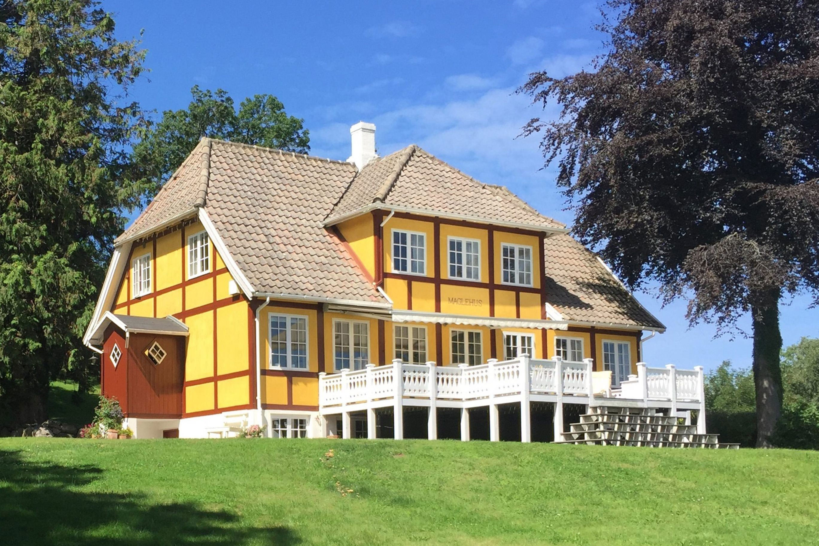 Søren Pilmarks sommerhus på Bornholm.