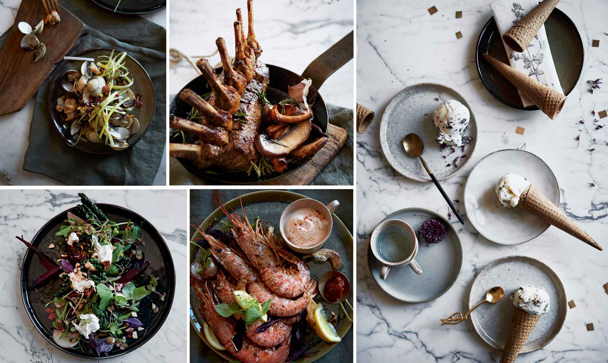 Nem nytårsmenu med skønne retter... Nem nytårsmenu til mange