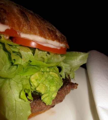 Seriøs steak-sandwich