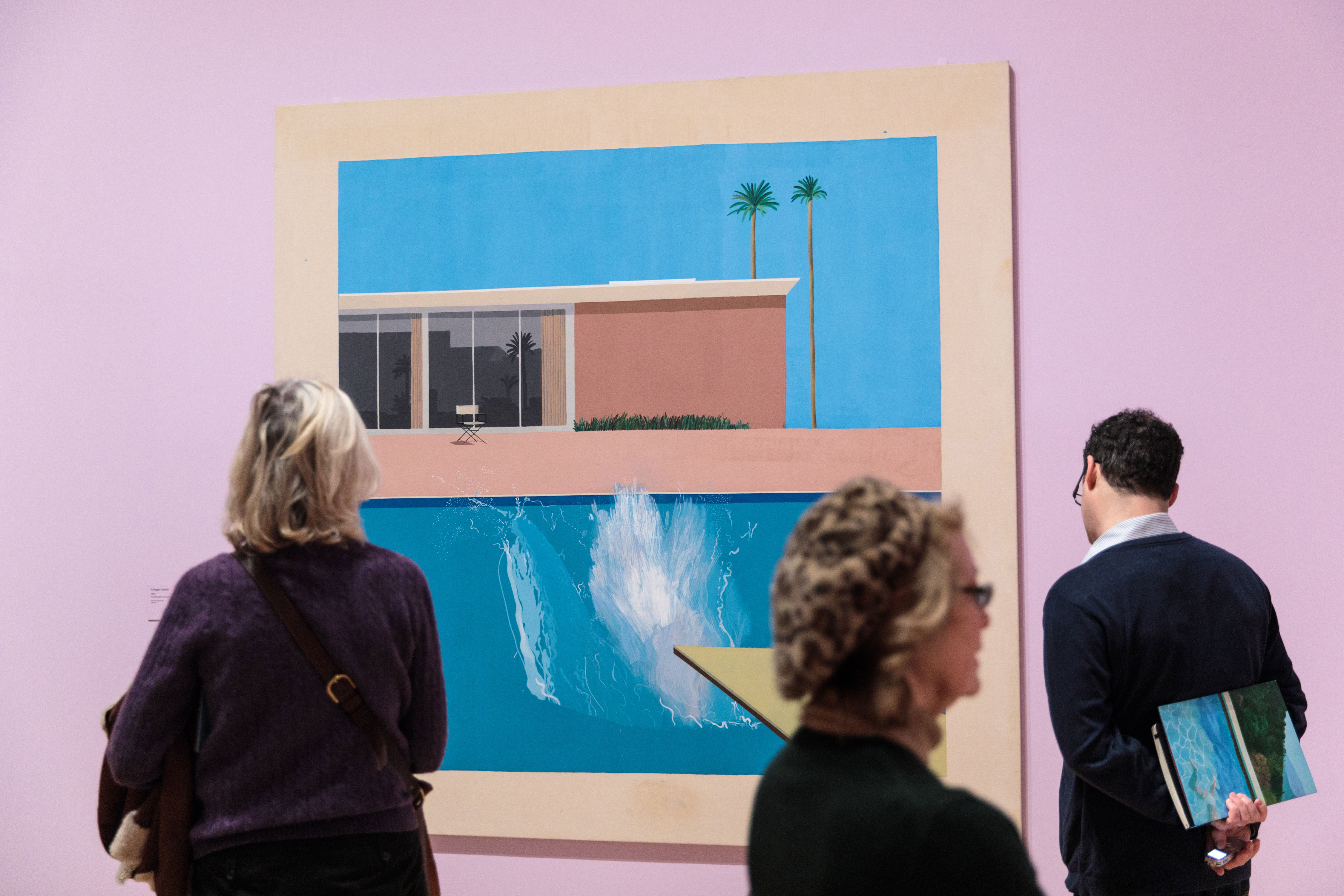 A Bigger Splash af David Hockney, 1967