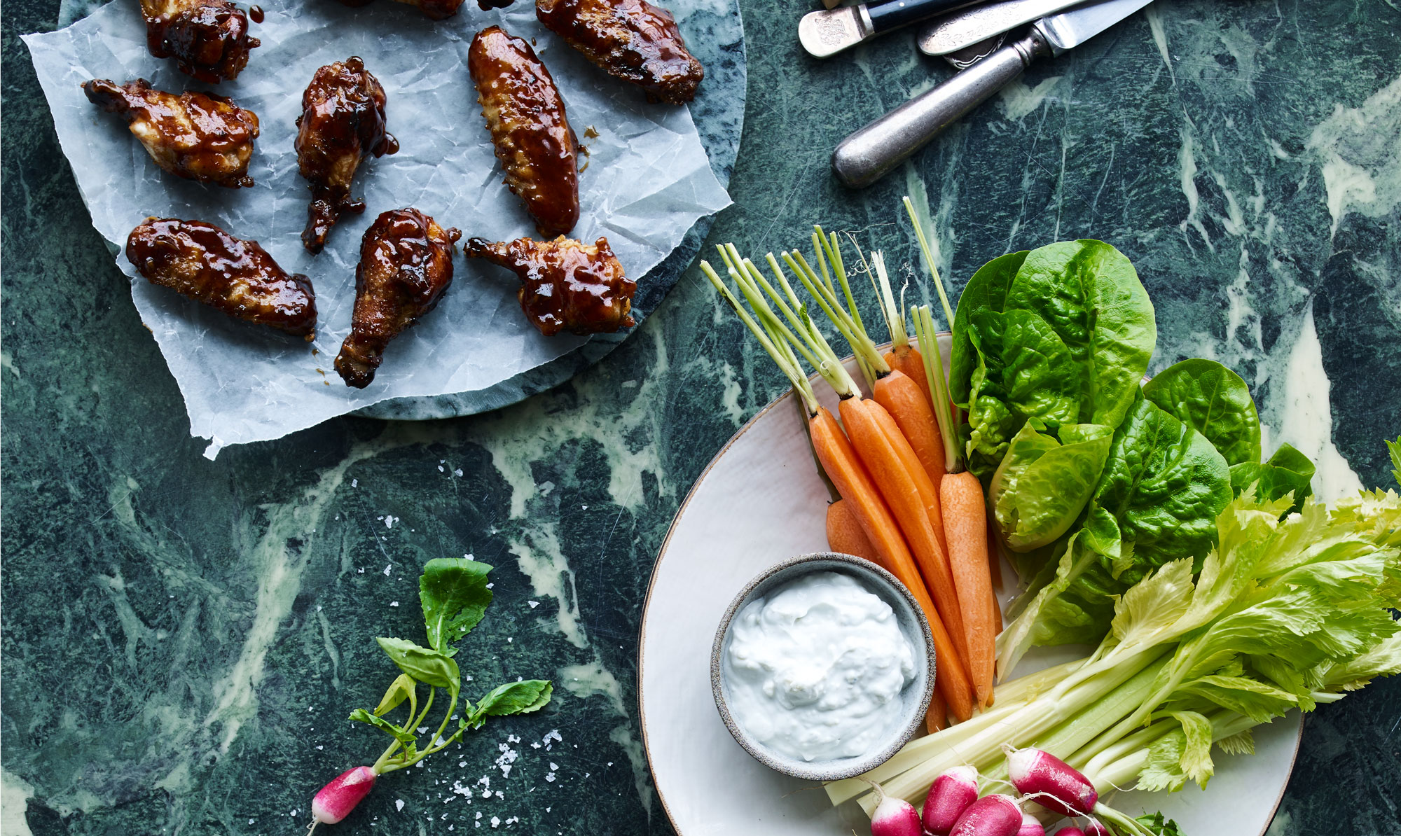Den perfekte snack-kylling. Snack-chicken de luxe
