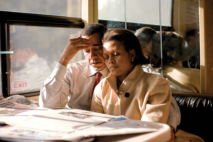 Michelle og Barack Obama