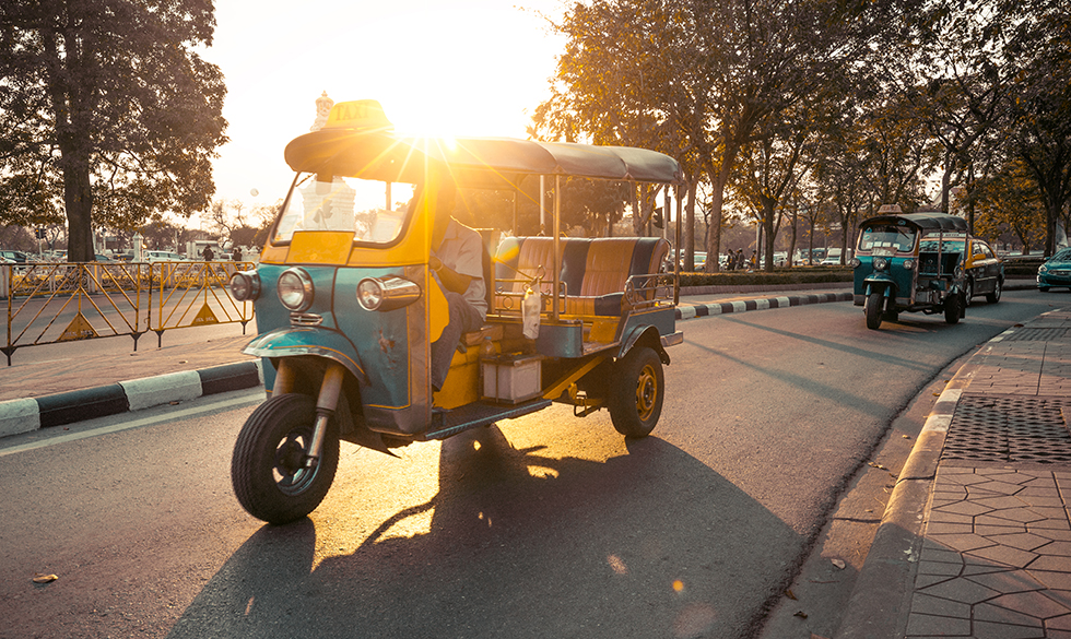 tuk tuk i bangkok
