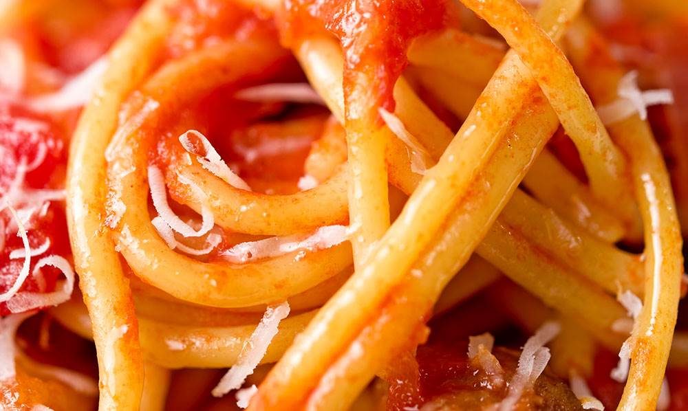 spaghetti amatriciana