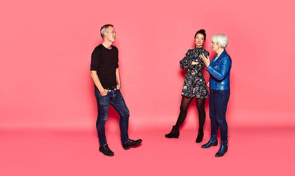 Camilla Lindemann, Michael Robak og Iben Maria Zeuthen diskuterer alder i ALT for damernes nye podcast. Podcast