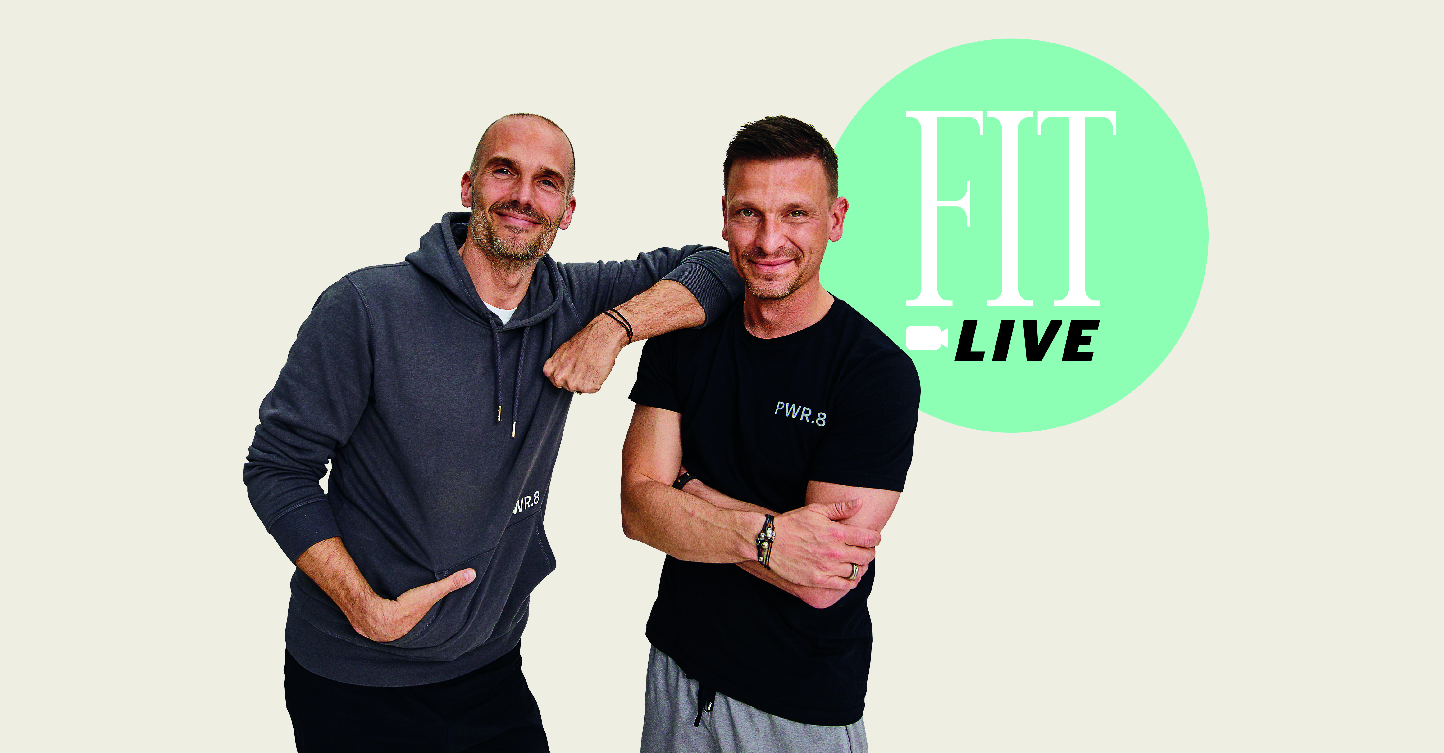 Jan Svensson og Tor Andersen er klar med en ny omgang FIT LIVE bootcamp. Tor Andersen og Jan Svensson