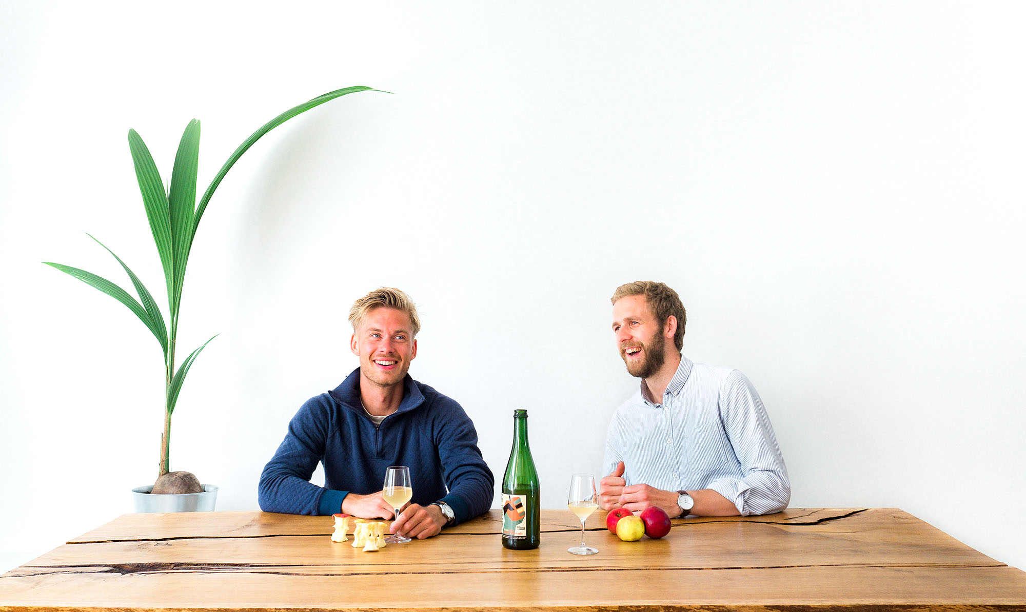 Kristoffer Pind Levison (t.v.) og Paw Wöhlk (t.h.). Her er alt, du skal vide om cider