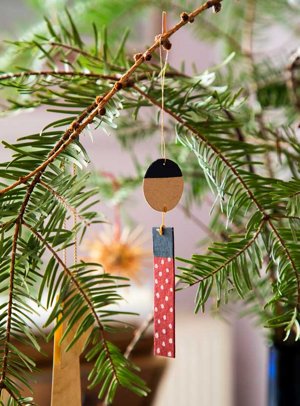 Et af sidste års juleophæng med navnet ’japaner’, som Leise lavede i to størrelser.