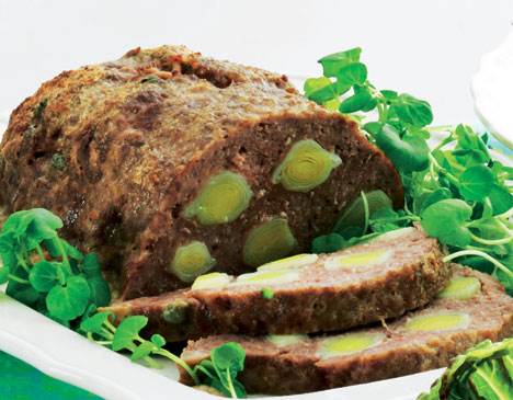 Skønt farsbrød! Farsbrød med porrer