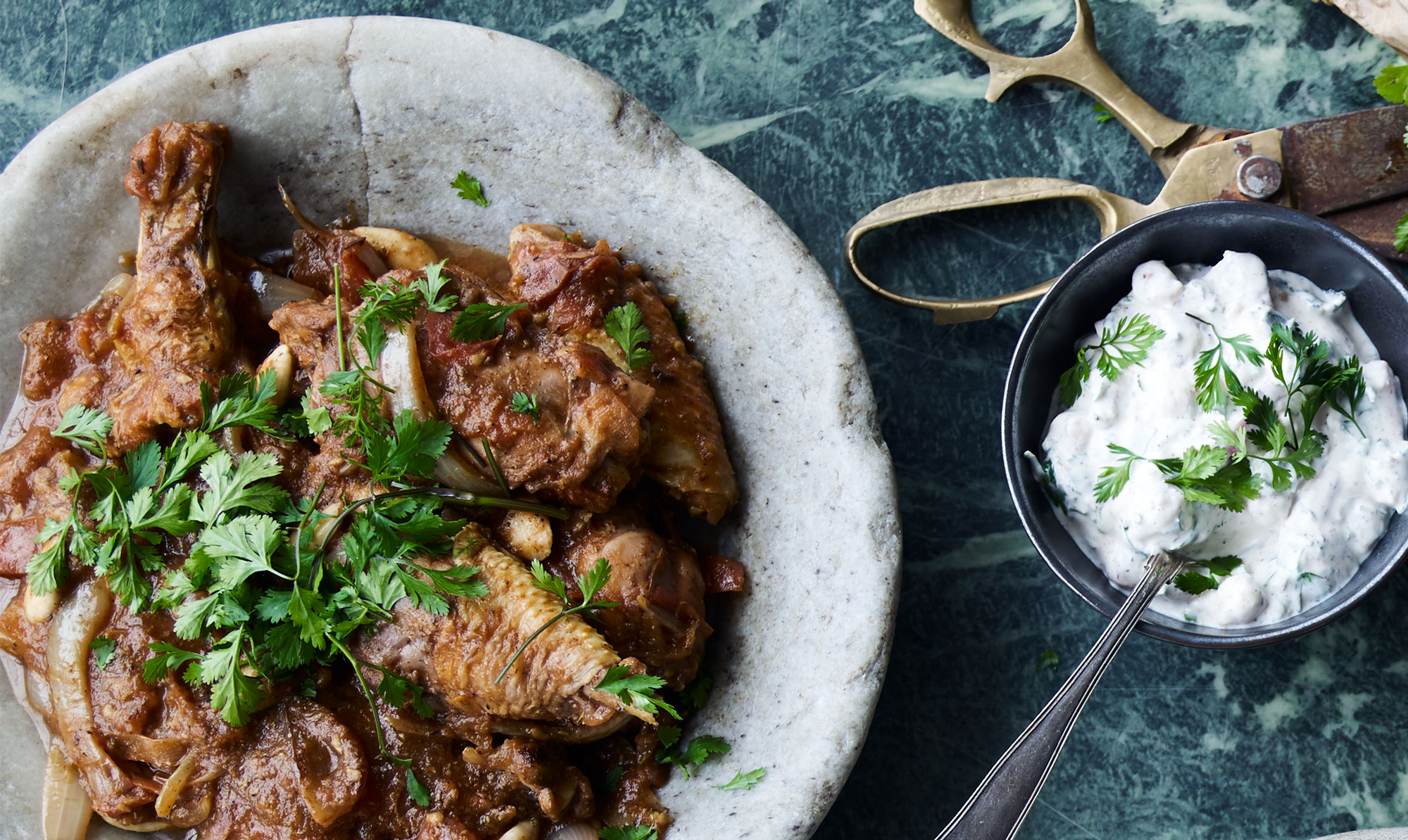 Skøn hverdagskylling. Kylling masala