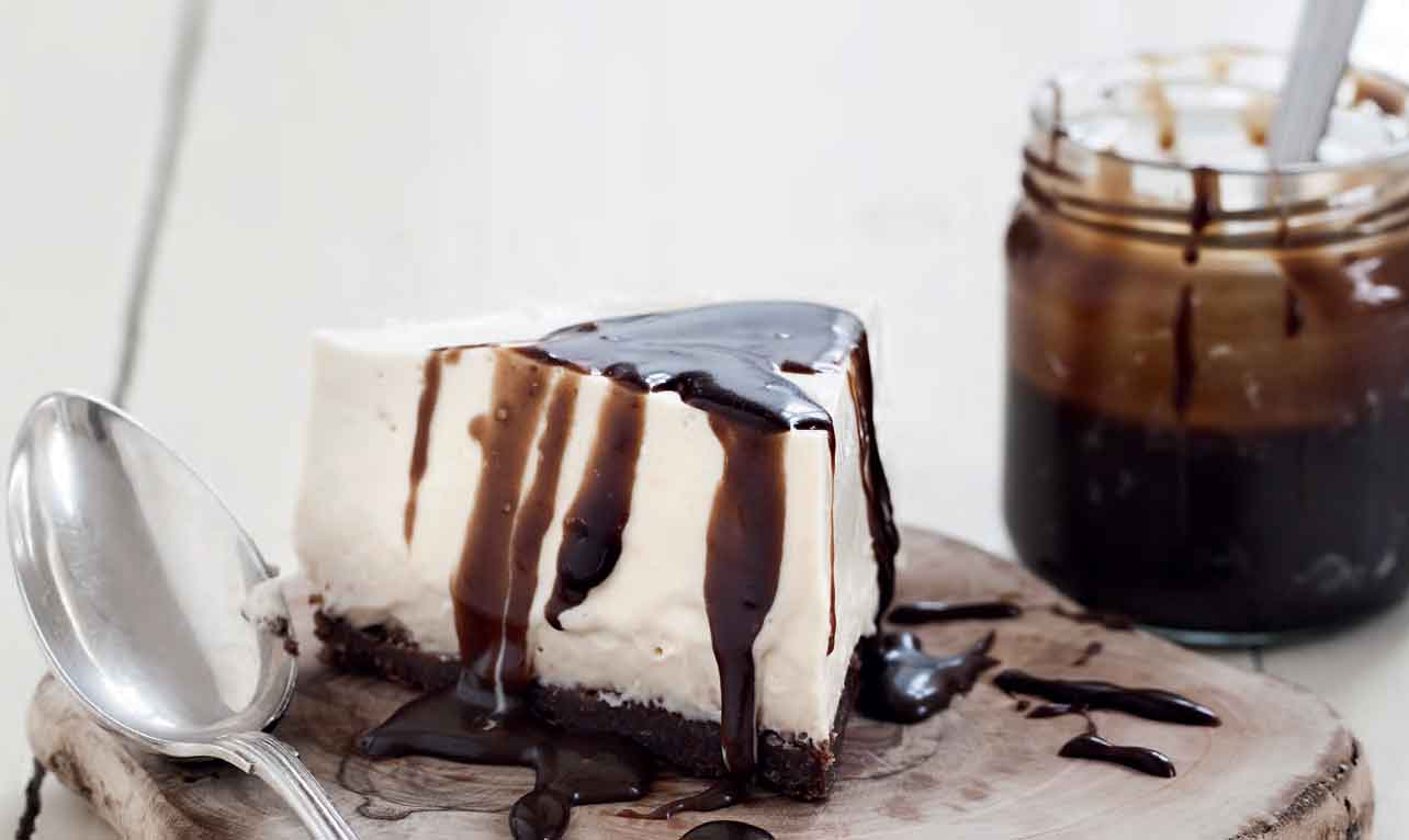 Skønneste cheesecake med Bailey, kaffe og karamel... Skønneste cheesecake med Baileys, kaffe og karamel