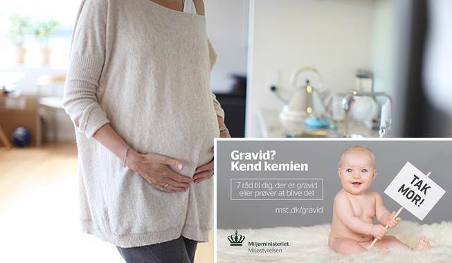 Syv klare råd skal hjælpe gravide og dem, der gerne vil blive det, men at undgå kemi og skadelige stoffer. Foto: Nimatsock og pr Sundhed
