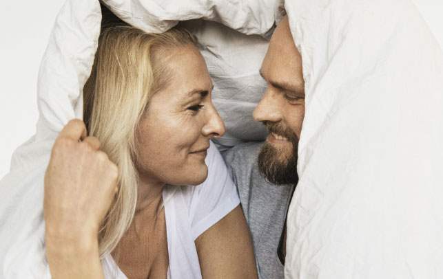 "Jeg hev min mand med til tantra"