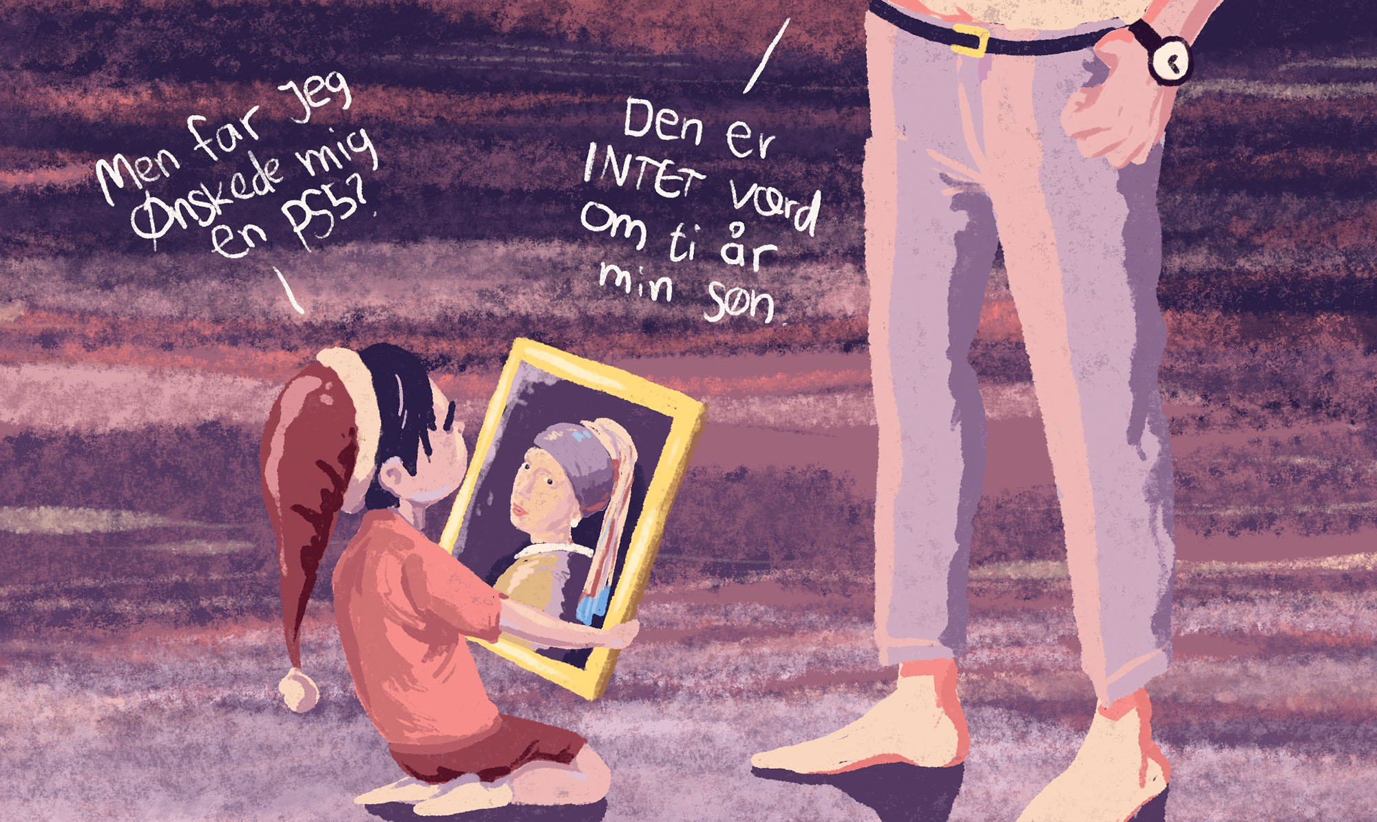 Illustration: Oliver Seppo. 8 julegaver, der bliver ved med at give