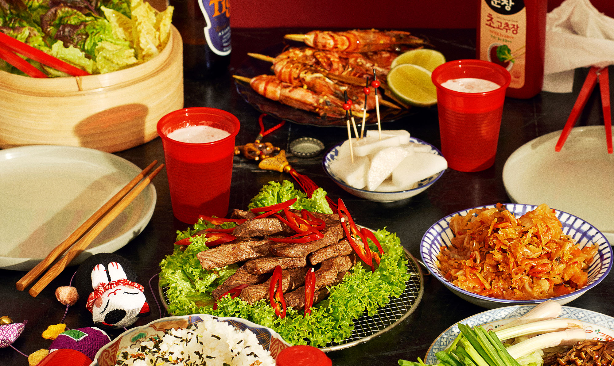 Opskrift: Grillfest på koreansk