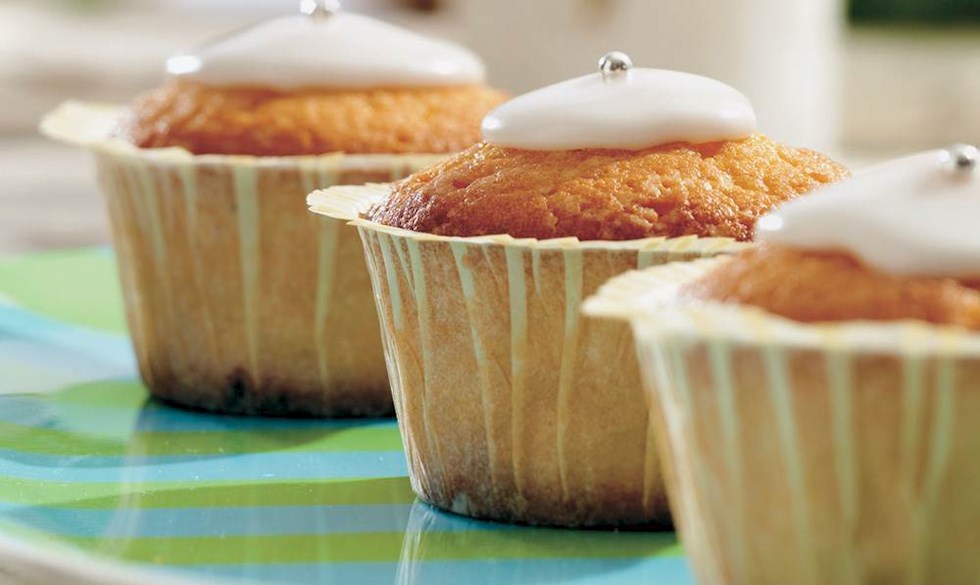 Lækre muffins med citron. Citronmuffins