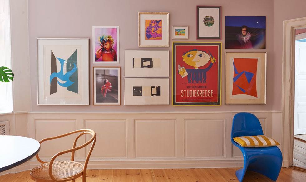 Få inspiration til at pynte dit hjem med kunst. Galleri Galore