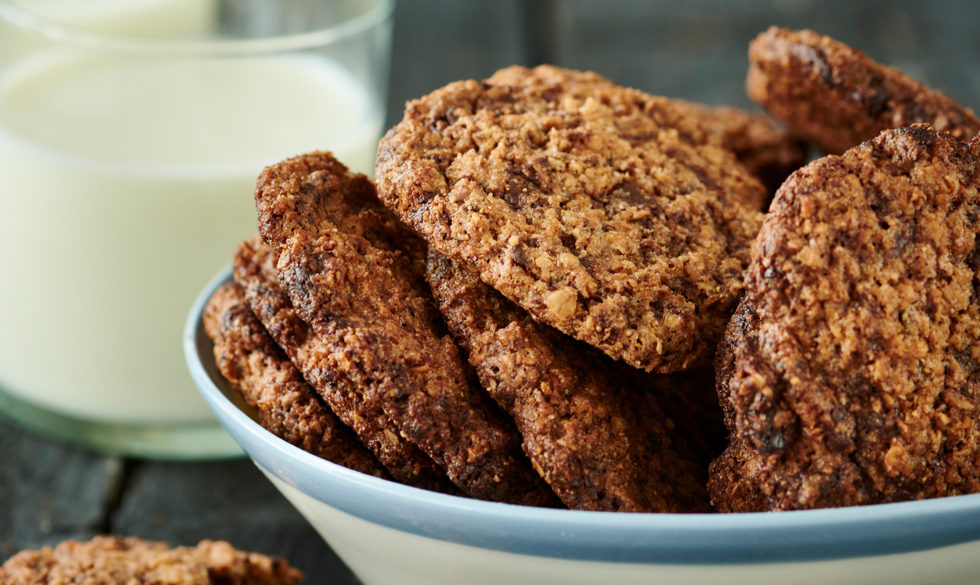 Mums! Cookies med kokos og chokolade