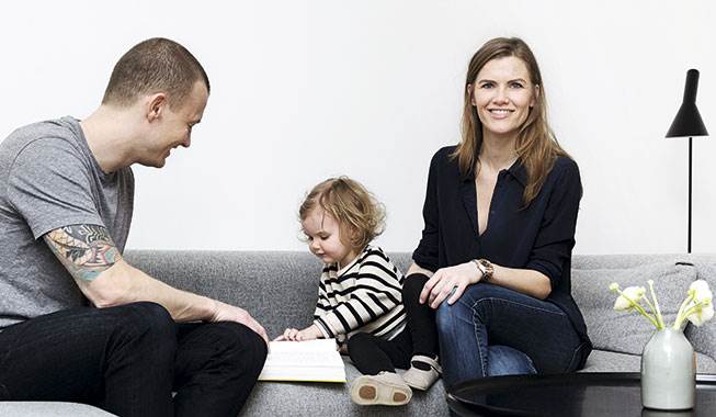 Børnepsykologen råder familien til at vælge deres kampe, når Alva vil bestemme over mor og far. Foto: Frederikke Heiberg Trodsalder