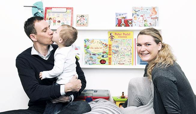 Hjælp gerne toårige Noah med at sætte ord på følelserne, råder børnepsykologen. Foto: Frederikke Heiberg Trodsalder
